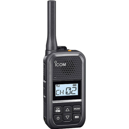 ICOM Handheld Two-Way Radio, Analog, 1-1/8 in L F200 11 USA