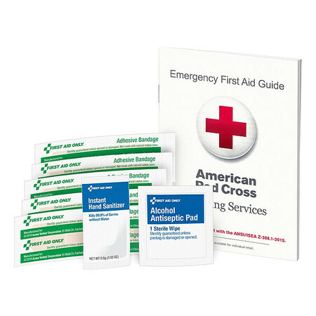 FIRST AID ONLY Bulk First Aid Kit Refill, Cardboard, 5 Person FAE-6017