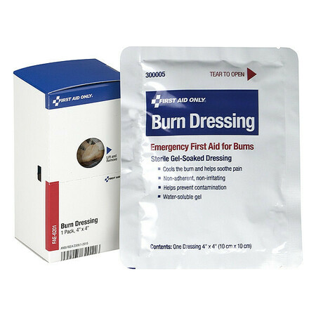 FIRST AID ONLY First Aid Kit Refill, First Aid Burn Cream, 10 Per Box FAE-6201