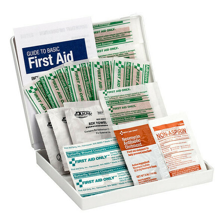 FIRST AID ONLY Bulk First Aid kit, Plastic, 5 Person FAO-110