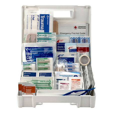 First Aid Only Bulk First Aid kit, Plastic, 50 Person FAO-134