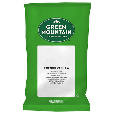 GREEN MOUNTAIN COFFEE Coffee, French Vanilla, 2.2 oz., PK50 4732