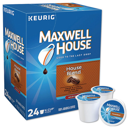 MAXWELL HOUSE Coffee, 7.44 oz Net Wt, Ground, PK24 5303