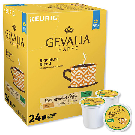 GEVALIA Coffee, 8.3 oz Net Wt, Ground, PK24 5305