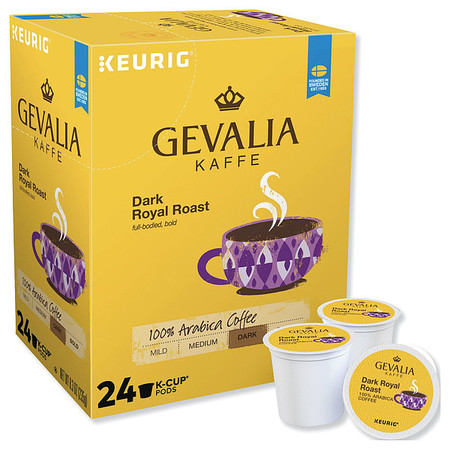 GEVALIA Coffee, 8.3 oz Net Wt, Ground, PK24 5470