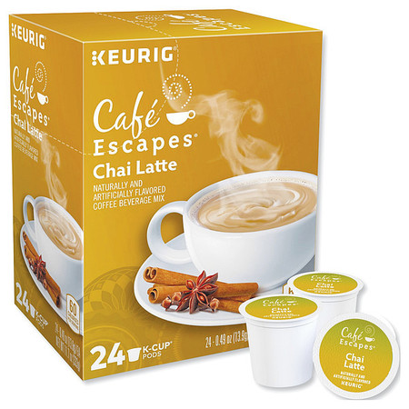 CAFE ESCAPES Tea, 2.94 lb Net Wt, Ground, PK96 6805