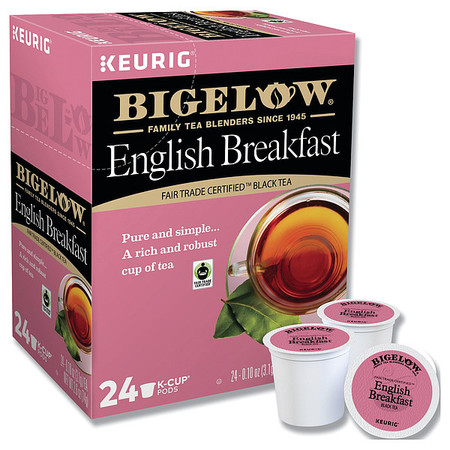 BIGELOW Tea, 2.4 oz Net Wt, Ground, PK24 6058