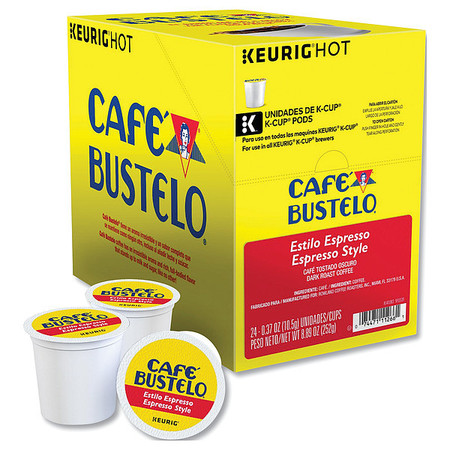 CAFE BUSTELO Coffee, 8.88 oz Net Wt, Ground, PK24 6106
