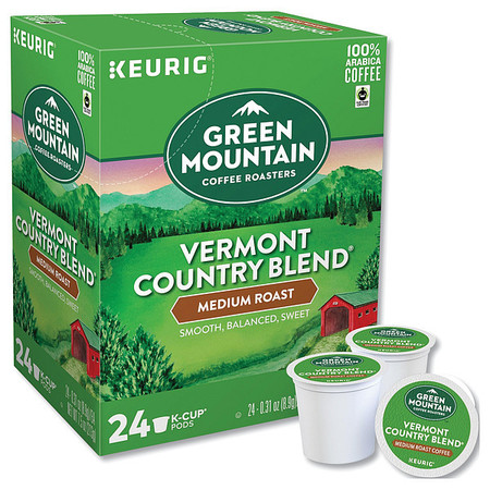 GREEN MOUNTAIN COFFEE Coffee, Vermont Country, 0.31 oz., PK96 6602