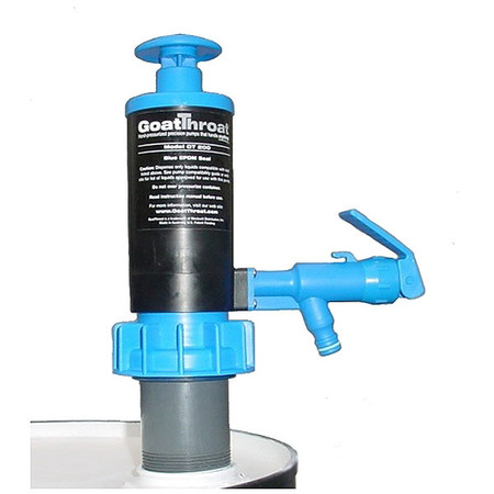 Goatthroat Pumps Hand Operated Drum Pump, For 5 gal GT200S