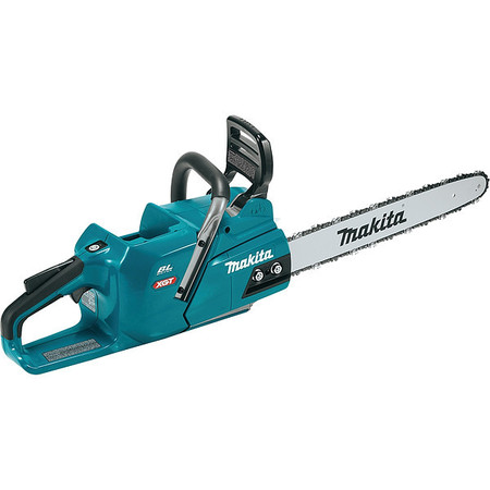 MAKITA Chain Saw, 18", Rear Handle, 40V, XGT GCU04Z