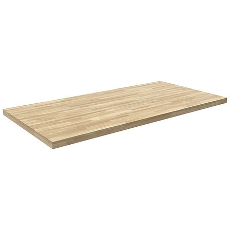 ZORO SELECT Workbench Top, Butcher Block, 60x30, Radius 800XE7