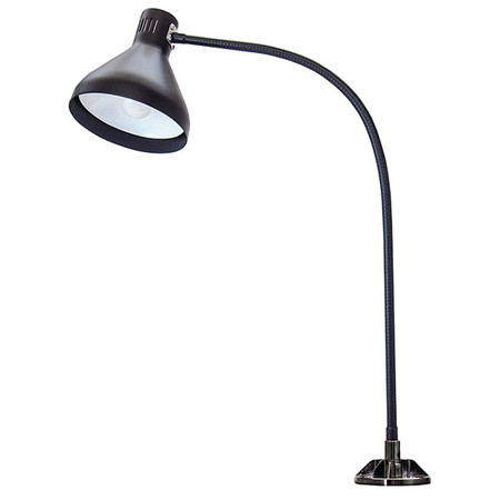 O.C. WHITE CO Task Light, Gooseneck, 8.5 W, Black HDT-33GN-SD