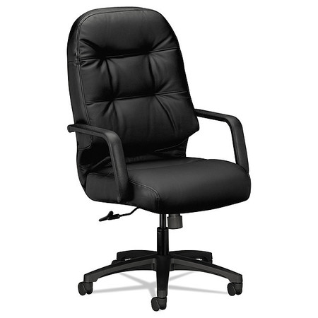 HON Chair, Exec, Leather, Bk 2091SR11T