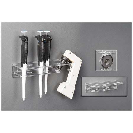 POLTEX Pipette and Pipette Filler Bracket, PETG HOODPIPS51-M