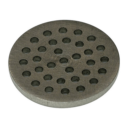 ZORO SELECT Perforated Stainless Steel Disc 5MZC4
