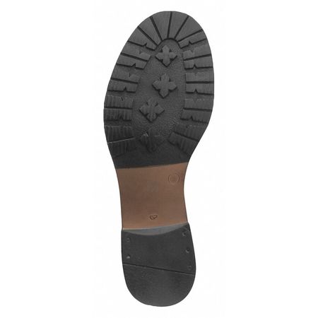 Mellow Walk Safety Shoe, Steel Toe, Slip On, 9D, PR 402109
