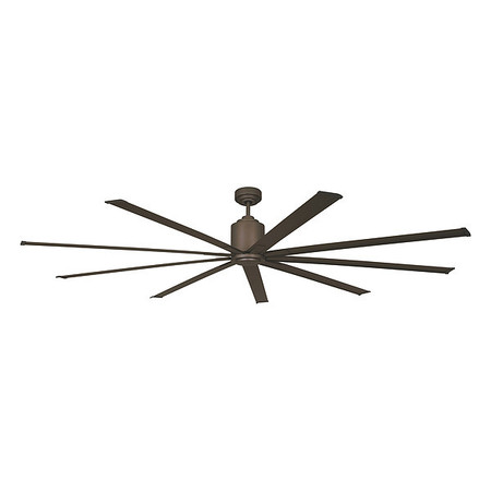 MAXX AIR Ceiling Fan, Al Blade, 8 ft Blade, Brown ICF96 WLORBUPS