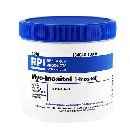 RPI myo-Inositol (i-Inositol), 100g I54040-100.0