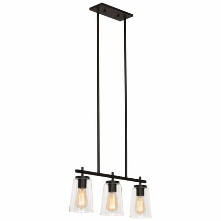 AFX Light Linear Pendant, 120 V, 60 W, 9" L JNNP0523MBBK