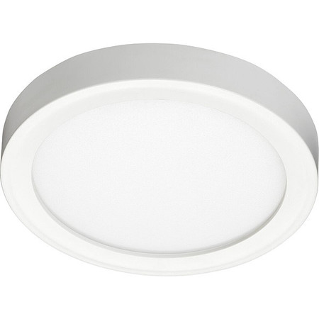 JUNO LIGHTING Surface Mount Downlight, LED, 5-1/4" L JSF 5IN 07LM SWW5 90CRI MVOLT ZT WH M12