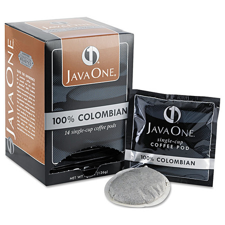 JAVA ONE Coffee Pods, Colombian Supremo, PK14 30206