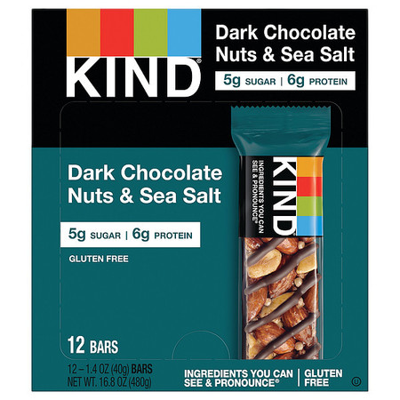 KIND KIND Chocolate Nuts and Spices Bar, 12 PK 17851