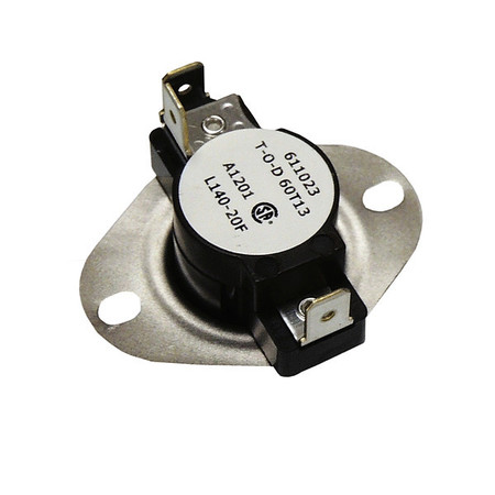 SUPCO Limit Switch, 140 deg.-20 deg. F, SPDT LD140