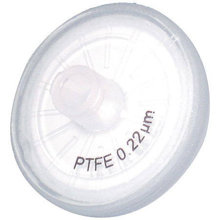 LABEXACT Ptfe Syringe Filters 0.22, PK100 12K962