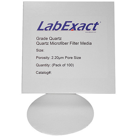 LABEXACT 2.2Um Quartz Microfiber 4.25Cm, PK100 12K978