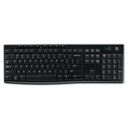 LOGITECH Keyboard, K270, Wrlss, Black 920-003051