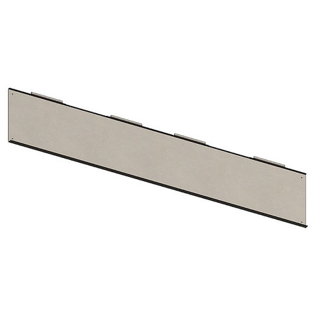 BERNER Wall Mounting Plate, 74-3/4 in Overall W 40LWD072WMP-WH