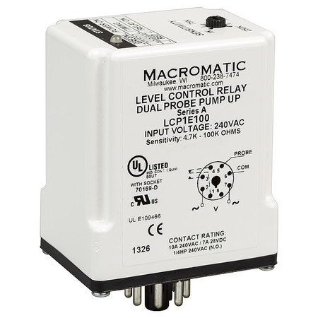 MACROMATIC Liquid Level Relay LCP1E100-G