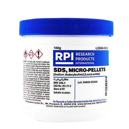 RPI SDS Micro-Pellets , 100g L22040-100.0