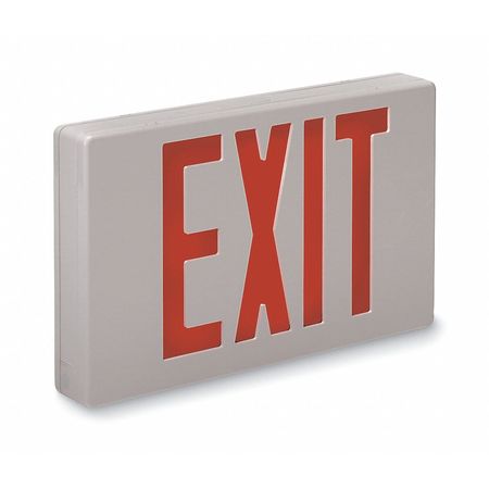 Big Beam Exit Sign, 1.7W, Green, 2 EXKL2GWWU