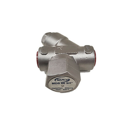 MEPCO Steam Trap, 3/4" NPT Outlet, SS Disc MDS-66