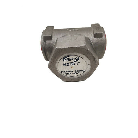 MEPCO Steam Trap, 1" NPT Outlet, SS Disc 4DS-8N