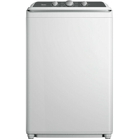 MIDEA Top Load Washer, 4.1 cu ft, White, 120V MLTW41A1BWW