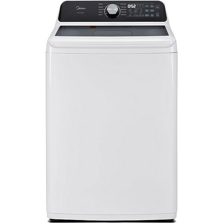 MIDEA Top Load Washer, 4.4 cu ft, White, 120V MLTW44A4BWW