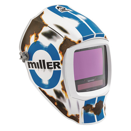 Miller Electric Welding Helmet, Auto-Darkening, Nylon 280051