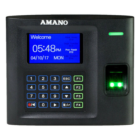 AMANO Biometric Fingerprint Time System MTX-30F/A964