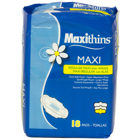 MAXITHINS Maxithins Regular w/ Wings, 18/Bag, PK12 MT37400