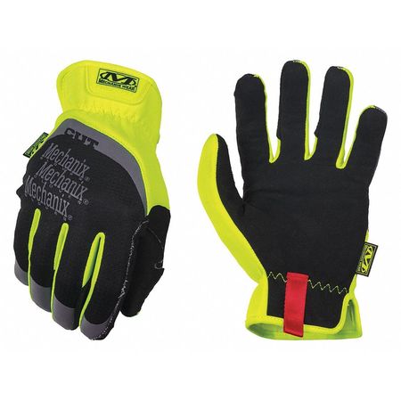 Mechanix Wear Hi-Vis Mechanics Gloves, S, Yellow, Trekdry(R) SFF-C91-008