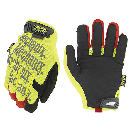 MECHANIX WEAR Hi-Vis Cut Resistant Gloves, A4 Cut Level, Uncoated, XL, 1 PR SMG-X91-011
