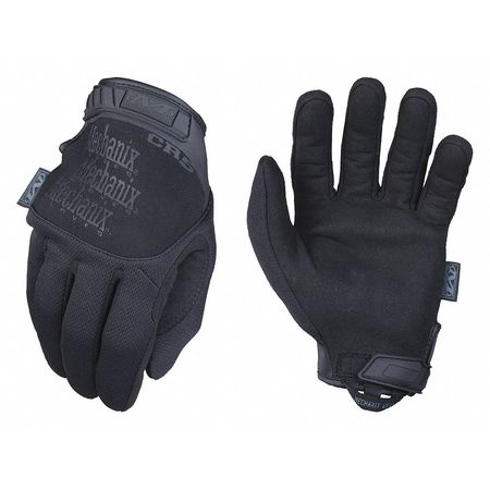 MECHANIX WEAR Pursuit E5 Covert Tactical Glove, Black, M, 8" L, PR TSCR-55-009