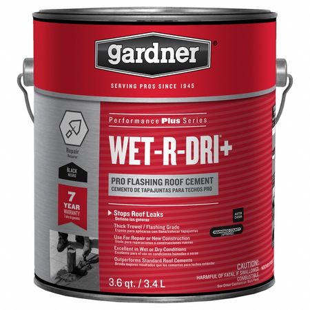 GARDNER Fiber Coat Liquid Asphalt Roof Coating 0101-GA