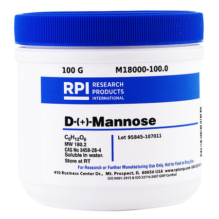 RPI D-(+)-Mannose, 100g M18000-100.0