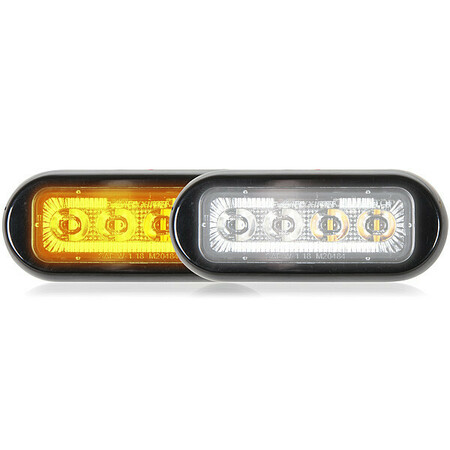 MAXXIMA Warning Light, Flashing, 12.8V DC M20484YWCL-DC