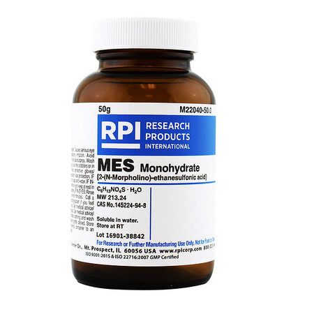 RPI MES Free Acid, 50g M22040-50.0