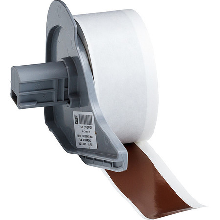 BRADY Label, 1 in W, Outdoor, Brown M7C-1000-595-BR